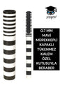 0.7 MM MAVİ MÜREKKEPLİ KAPAKLI TÜKENMEZ KALEM ÖZEL KUTUSUYLA BERABER