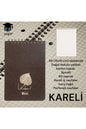 A6 (10X15 cm) KARELİ 80 YAPRAK ÜSTTEN TELLİ DEFTER KARTON KAPAK KREM RENK KAĞIT 1. HAMUR NOT DEFTERİ