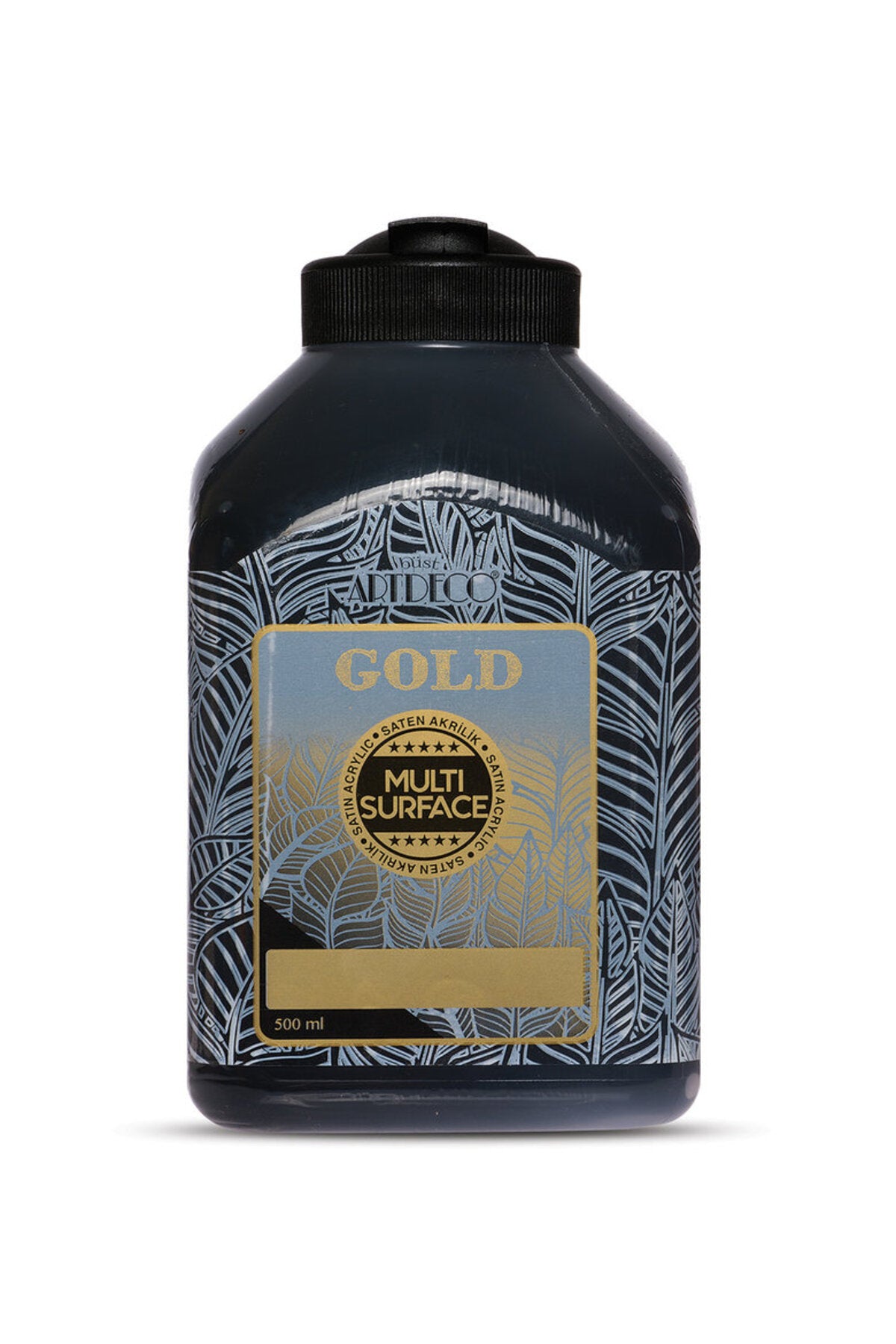 Gold Multi Surface Saten Akrilik Boya 500ml 360 Siyah