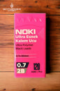 2B SİYAH 0.7 MM KALEM UCU 120'Lİ ULTRA ESNEK KALEM UCU PEMBE KUTU