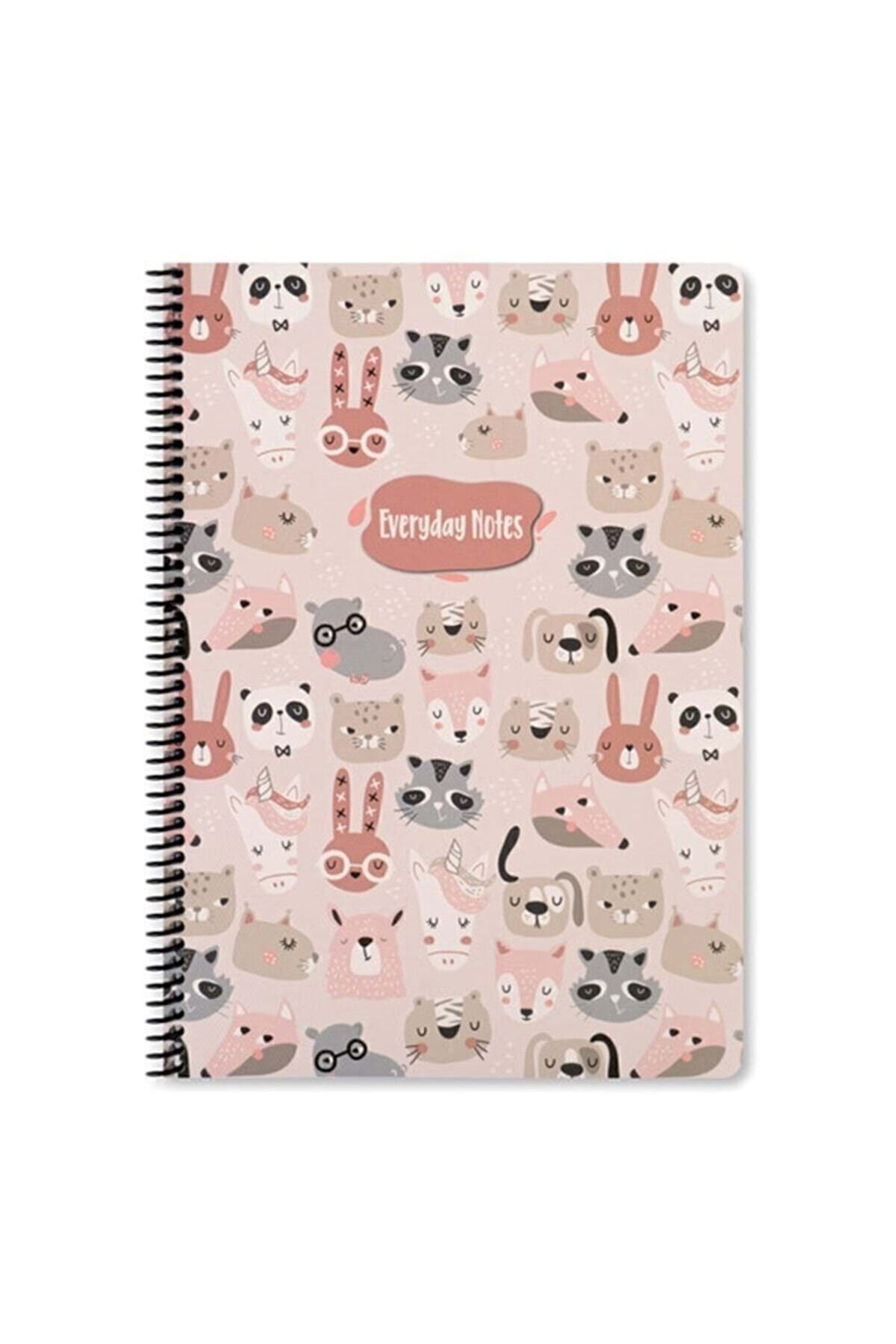 A4 Kareli Defter Animal Friends - Hayvanlar