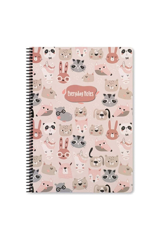 A4 Kareli Defter Animal Friends - Hayvanlar