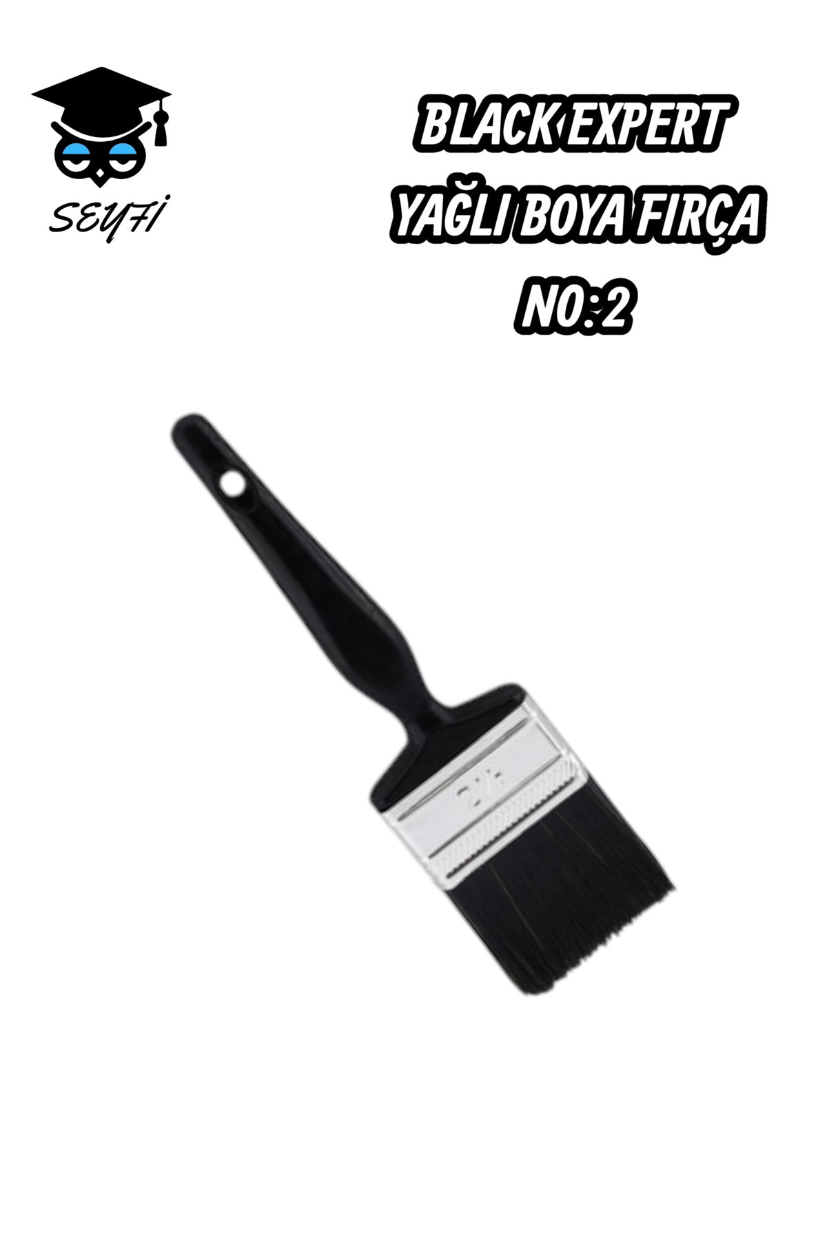 BLACK EXPERT YAĞLI BOYA FIRÇA NO:2