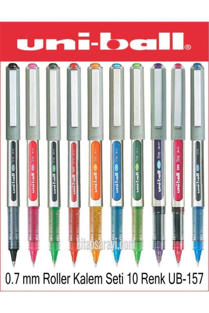 Uniball Eye Fine 0.7 Mm Roller Kalem Seti 10 Adet Ub-157