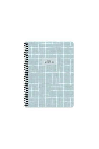 ÇİZGİLİ 16x22 CM 80 YAPRAK PLASTİK KAPAK TELLİ DEFTER 60 GRAM BEYAZ SAYFA COFFEE