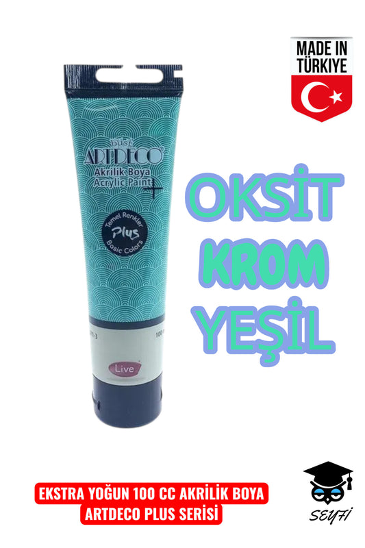 100 ML EKSTRA YOĞUN AKRİLİK BOYA ARTDECO PLUS SERİ