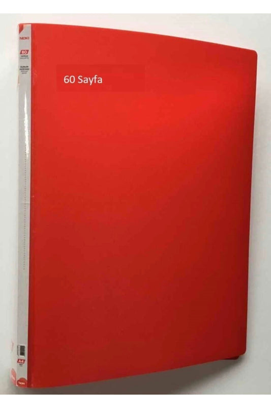 Prime Sunum Dosyası Kırmızı 60 Yaprak