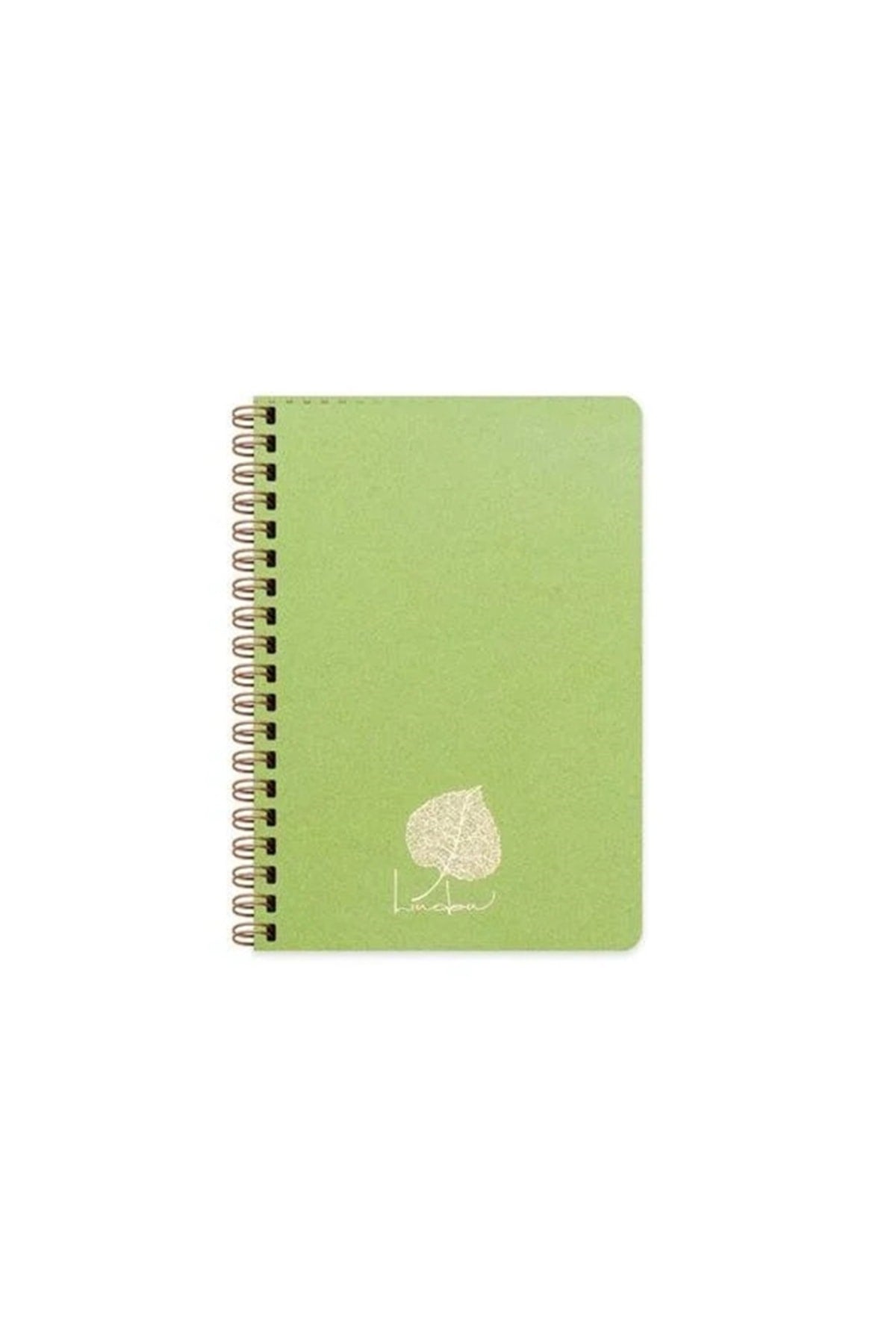 A5 80 Yaprak Çizgisiz Karton Kapak Telli Defter Linden Ivory Renk Kağıt