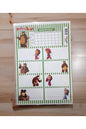 3 SAYFA TOPLAM 24 ADET DEFTER KİTAP İSİM ETİKETİ İSİMLİK