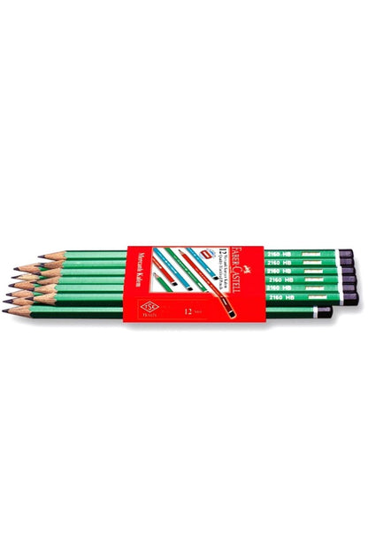 Faber-castell Mercanlı Kurşun Kalem Kırmızı Kalem Ve 12 Li Kuru Sulu Keçeli Pastel Boya
