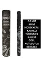 0.7 MM MAVİ MÜREKKEPLİ KAPAKLI TÜKENMEZ KALEM ÖZEL KUTUSUYLA BERABER