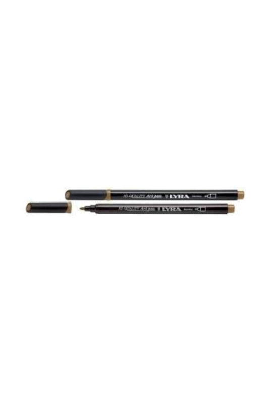 Hi-quality Art Pen Çizim Ve Boyama Kalemi Metallıc Gold