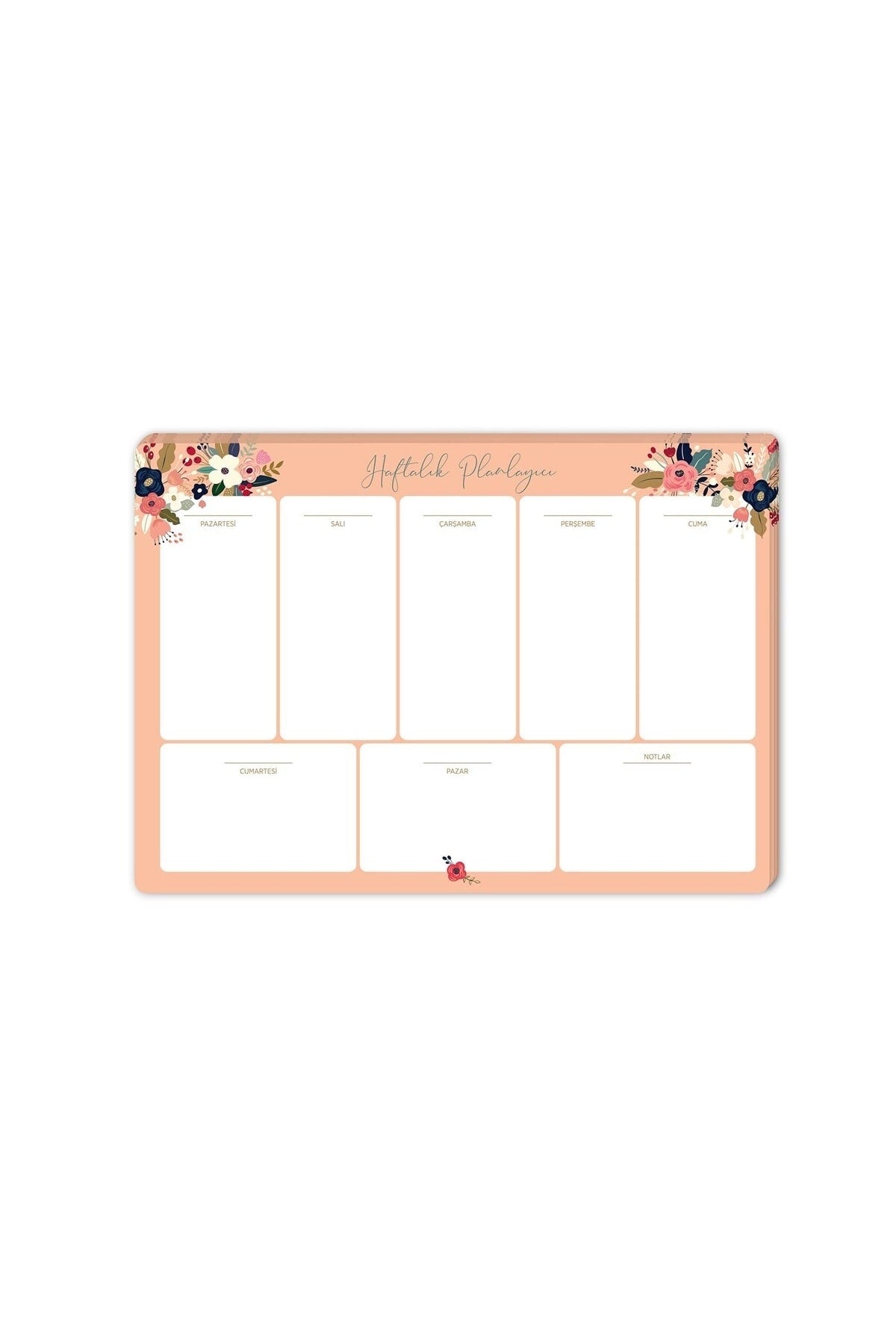 17x24 Haftalık Planner-haftalık Planlayıcı 52 Sayfa -