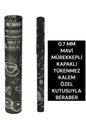 0.7 MM MAVİ MÜREKKEPLİ KAPAKLI TÜKENMEZ KALEM ÖZEL KUTUSUYLA BERABER