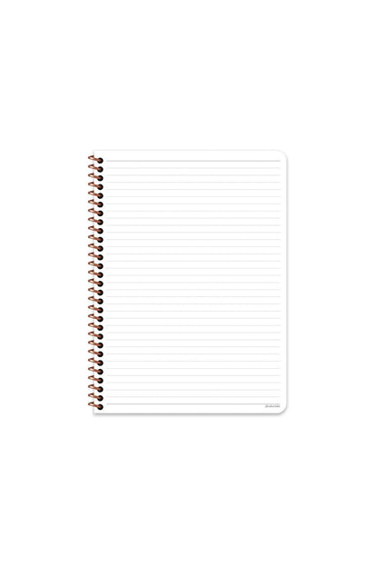 ÇİZGİLİ A4 EBAT 80 YAPRAK KARTONKAPAK TELLİ DEFTER BEYAZ RENK 60 GR KAĞIT