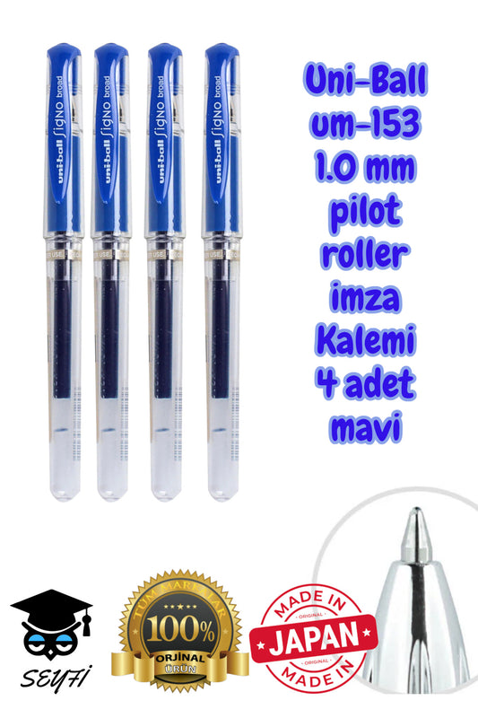 Uni-Ball um-153 1.0 mm pilot roller imza Kalemi