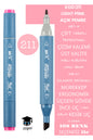 ÇİFT TARAFLI PROFESYONEL ÇİZİM KALEMİ KALICI MÜREKKEP ÜÇGEN GÖVDE İNCE UÇ 1 MM KESİK UÇ 2-6MM SKETCH
