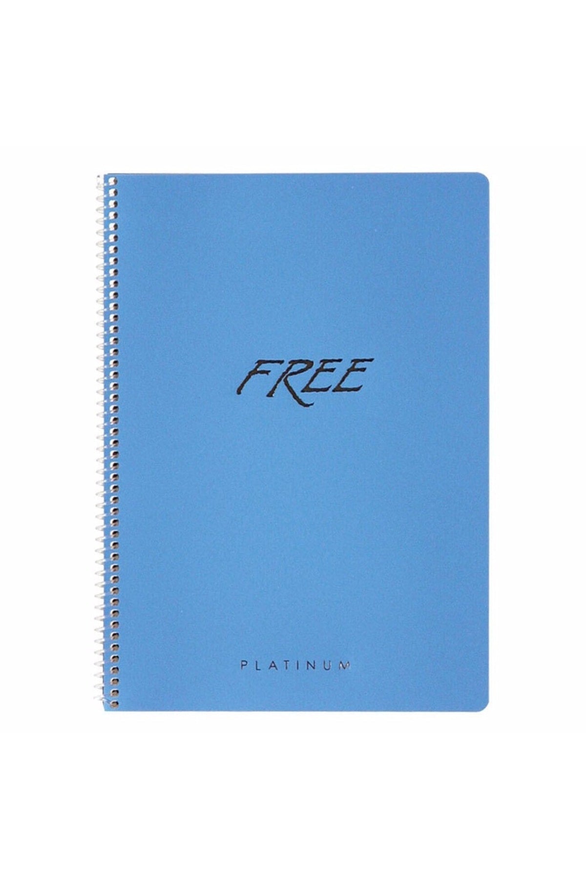 16x22 Cm Telli Çizgisiz 80 Yaprak Metalik Plastik Kapak Krem Renk Kağıt Defter Platinum