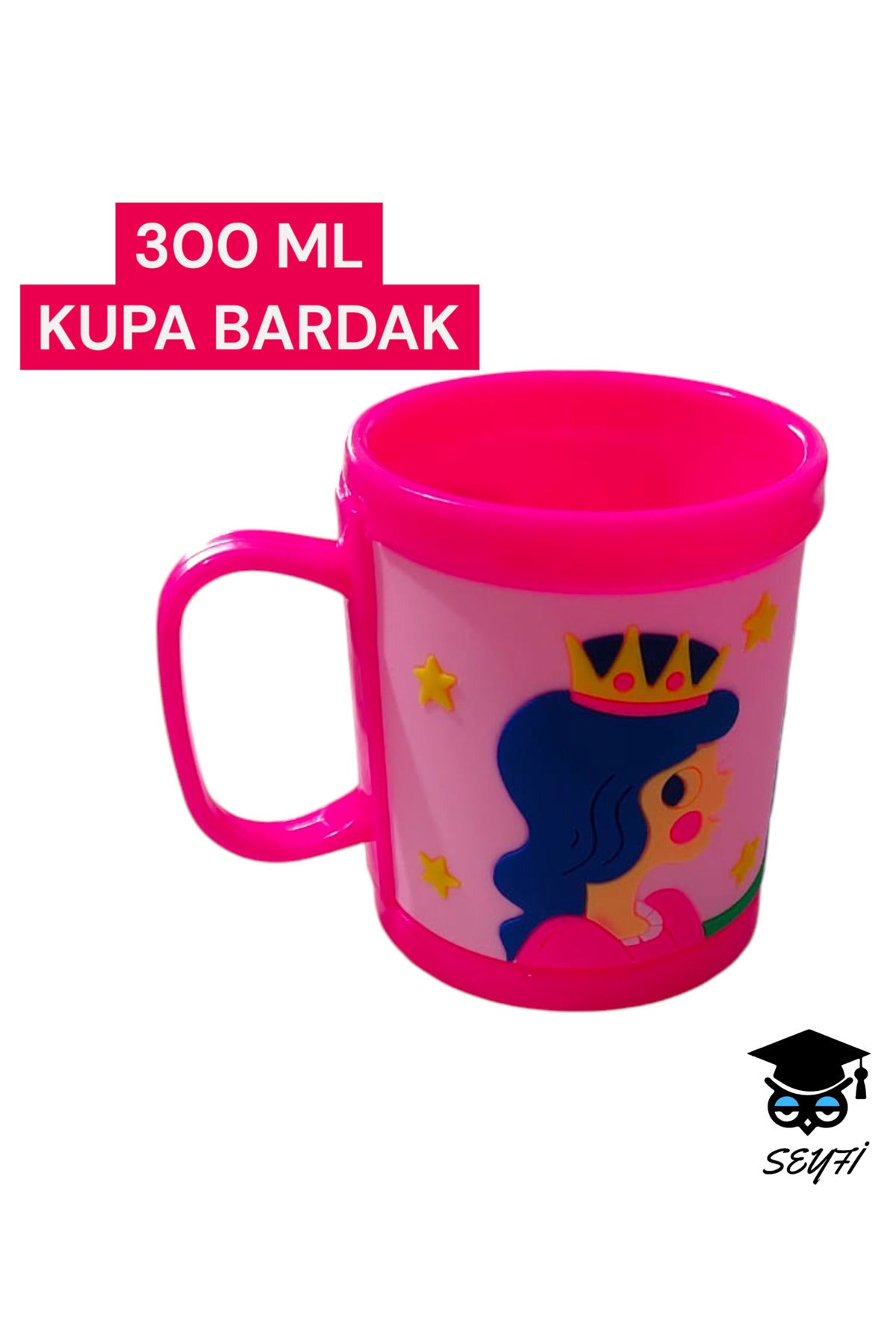 300 ml Desenli ve pop-it kupa bardak çeşitleri plasik çocuk bardakları 1 ADET Fosforlu canlı renkler