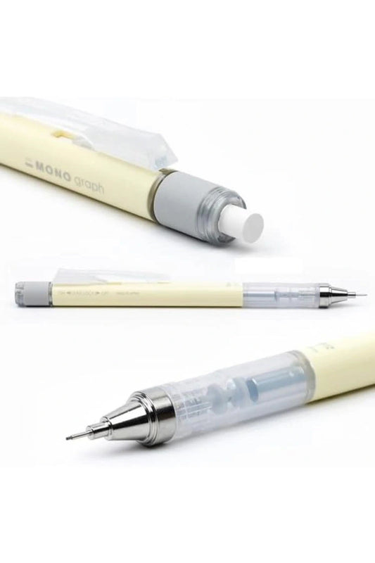 Mono Graph Mekanik Versatil Uçlu Kalem 0.7 Pastel Krem Sarı (MG-54R7)
