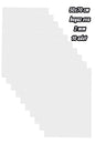 50x70 cm beyaz eva 2 mm 10 adet