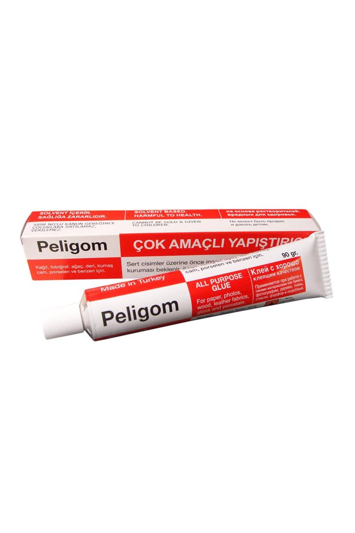Pelikan Kuvvetli Sıvı Yapıştırıcı 90 gr - Metal Tüp 5 Li Paket