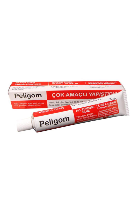 Pelikan Kuvvetli Sıvı Yapıştırıcı 90 gr - Metal Tüp 5 Li Paket