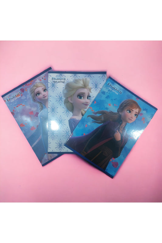 A4 40 YAPRAK DİK YAZI DEFTERİ FROZEN 1 ADET YOLLANMAKTADIR