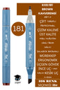 ÇİFT TARAFLI PROFESYONEL ÇİZİM KALEMİ KALICI MÜREKKEP ÜÇGEN GÖVDE İNCE UÇ 1 MM KESİK UÇ 2-6MM SKETCH