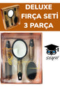 DELUXE SAÇ FIRÇASI SETİ 3 PARÇA CR-0642