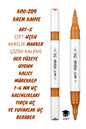 ART-X ÇİFT UÇLU AKRİLİK MARKER ÇİZİM KALEMİ HER YÜZEYE UYGUN KALICI MÜREKKEP 1-6 MM UÇ KALINLIKLARI