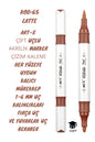 ART-X ÇİFT UÇLU AKRİLİK MARKER ÇİZİM KALEMİ HER YÜZEYE UYGUN KALICI MÜREKKEP 1-6 MM UÇ KALINLIKLARI
