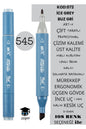 ÇİFT TARAFLI PROFESYONEL ÇİZİM KALEMİ KALICI MÜREKKEP ÜÇGEN GÖVDE İNCE UÇ 1 MM KESİK UÇ 2-6MM SKETCH