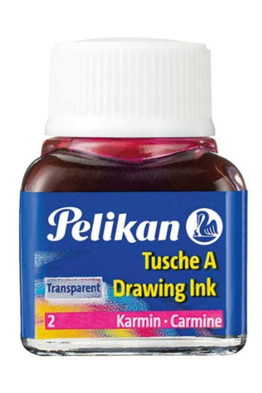 523 Çini Mürekkebi 2 Carmın Kırmızı(pembe)