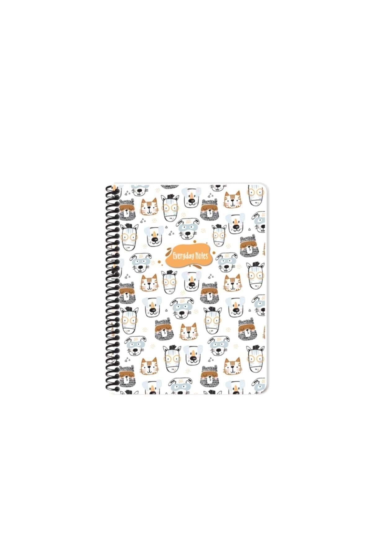 Keskin 16,5x22,5 100 Yp.çizgili Karton Kp.spr.animal Friends Defter (1 Adet)