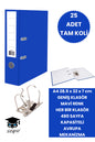 OFİS BÜRO KLASÖRÜ ÇİFT HALKA AVRUPA METAL MEKANİZMA ÇEŞİTLİ RENK VE ADETLERDE DAR VE GENİŞ KLASÖR