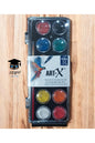 ART-X Sulu Boya Canlı Renkler Profesyonel Pigment 12-24-36-48 RENK SEÇENEKLERİYLE