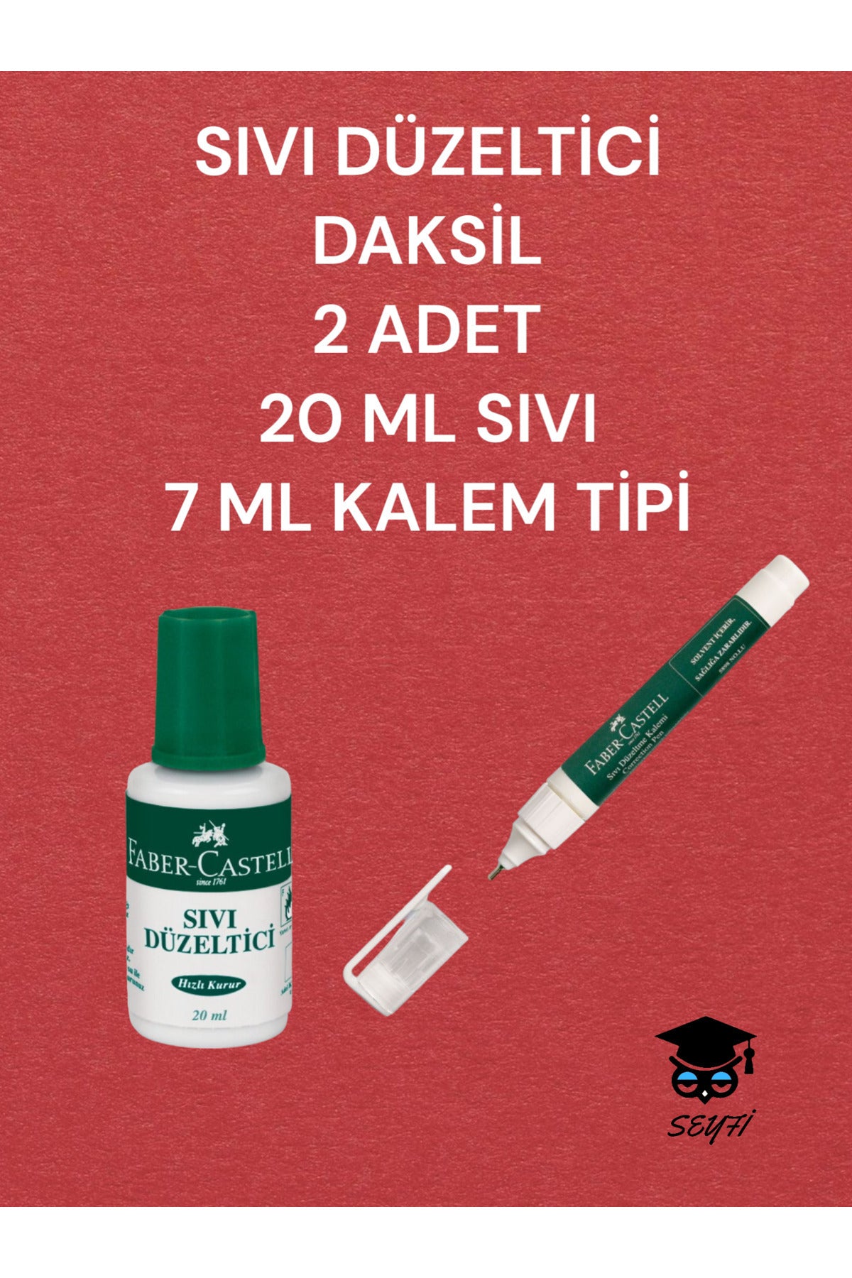SIVI DÜZELTİCİ DAKSİL 2 ADET 20 ML SIVI 7 ML KALEM TİPİ