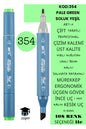 ÇİFT TARAFLI PROFESYONEL ÇİZİM KALEMİ KALICI MÜREKKEP ÜÇGEN GÖVDE İNCE UÇ 1 MM KESİK UÇ 2-6MM