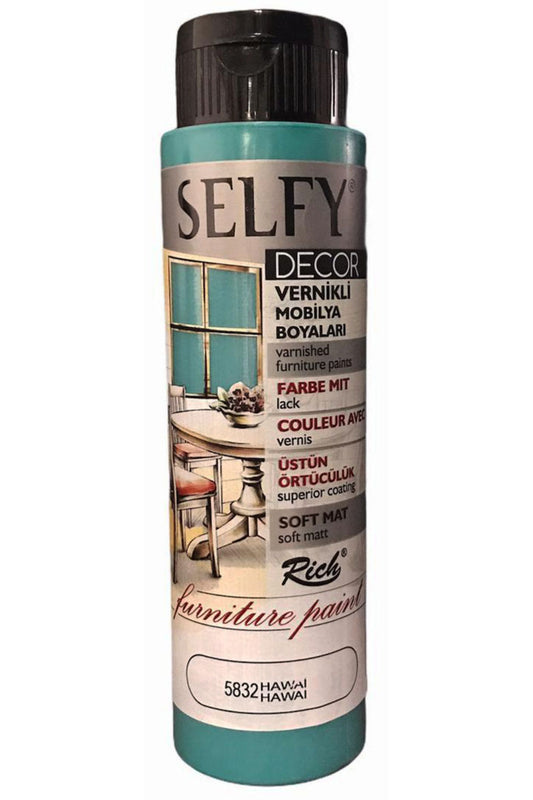 Rich Selfy Decor Vernikli Boya 500cc - Hawai 5832
