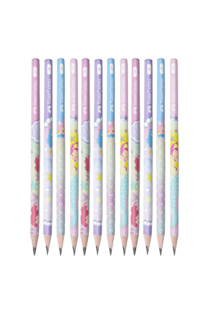 Faber-Castell Denizkızı 2B Yuvarlak Kurşun Kalem 12 Adet 59257