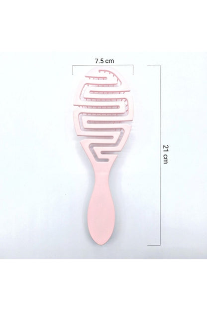 Pro Üç Boyutlu Saç Fırçası -pembe Keo01