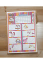 3 SAYFA TOPLAM 24 ADET DEFTER KİTAP İSİM ETİKETİ İSİMLİK