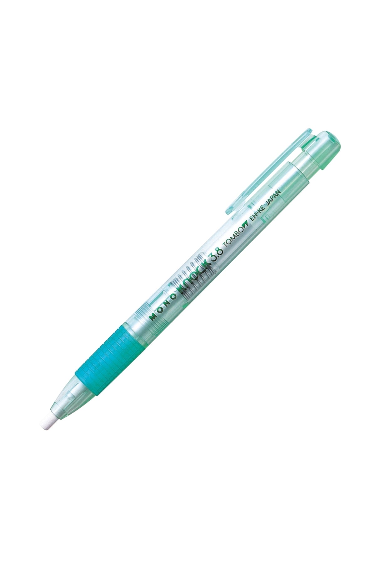 MONO Knock 3.8mm Kalem Silgi Şeffaf Yeşil