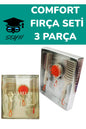 COMFORT SAÇ FIRÇASI SETİ 3 PARÇA CR-0641