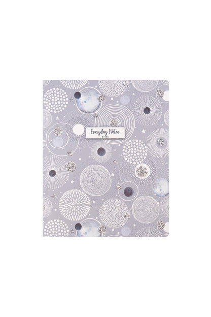 17x25 Cm Kareli 80 Yaprak Karton Kapak Defter 70 Gr Beyaz Sayfalı Everyday Notes