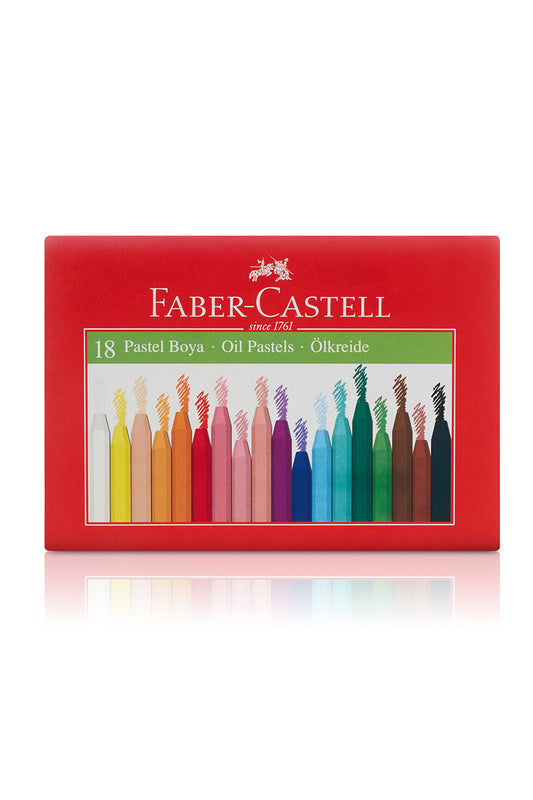 18li Pastel Boya Seti, Karton Kutu Ambalaj, Güvenli, Canlı ve Örtücü Renkler, Yumuşak Kullanım
