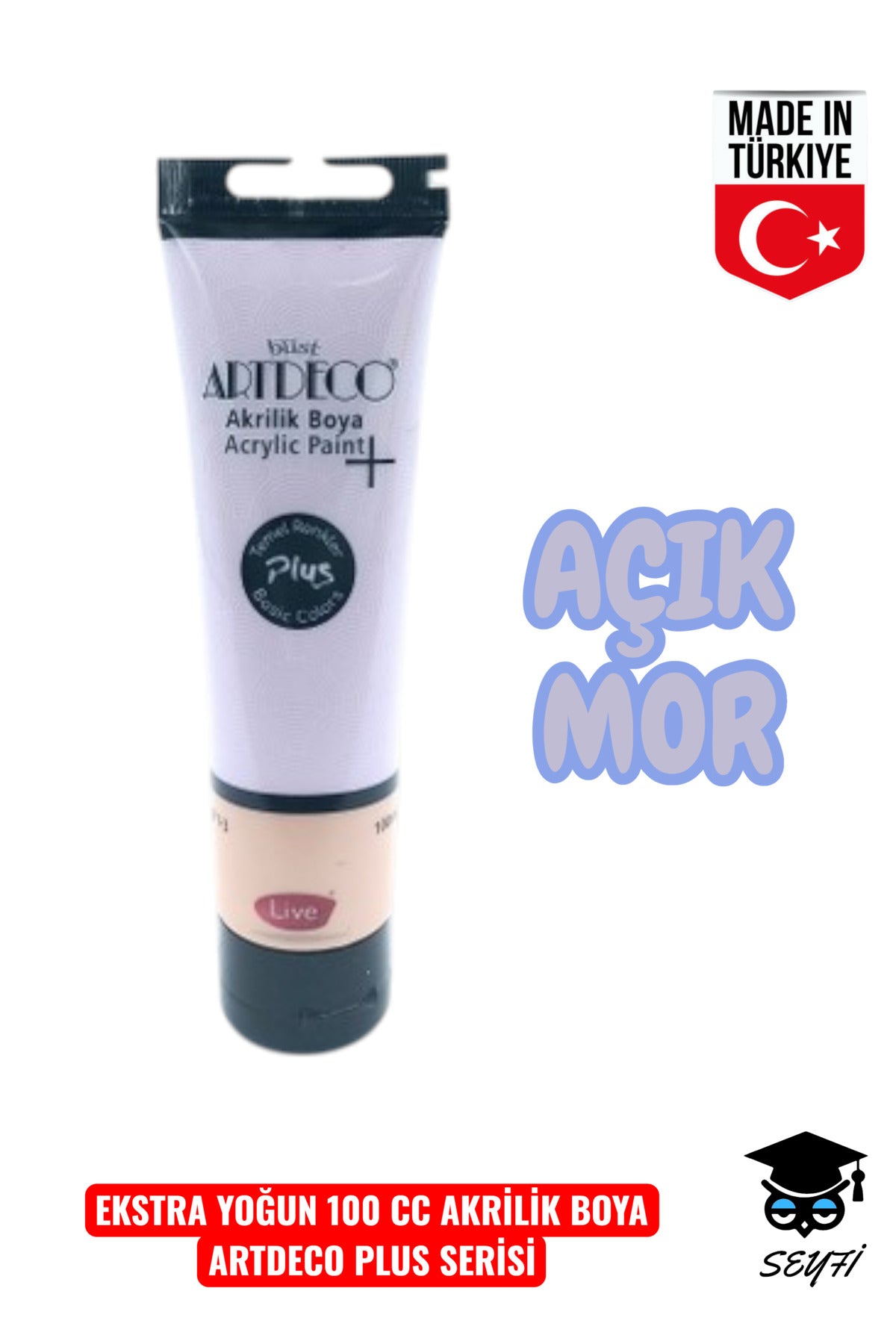 100 ML EKSTRA YOĞUN AKRİLİK BOYA ARTDECO PLUS SERİ