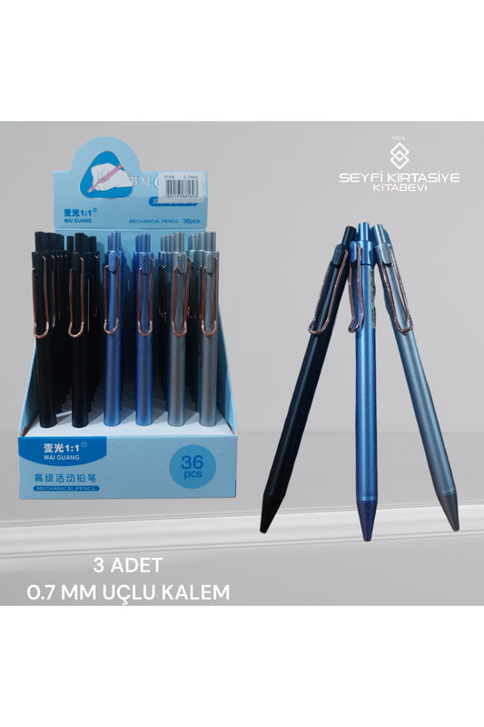 0.7 MM VERSATİL UÇLU KALEM 3 ADET 8169