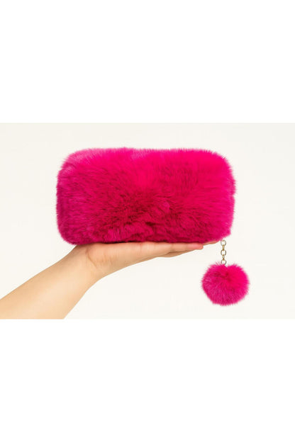 peluş kalemlik makyaj çantası 10x20 cm YERLİ ÜRETİM tek bölme geniş hacimli